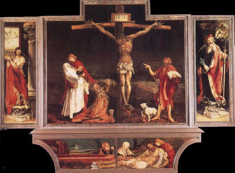 Grunewald, Matthias Crucifixion oil painting image